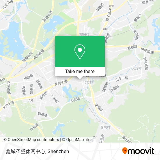 鑫城圣堡休闲中心 map