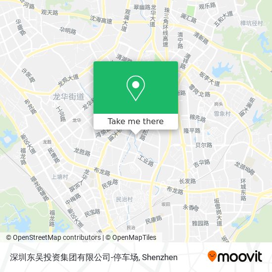 深圳东吴投资集团有限公司-停车场 map