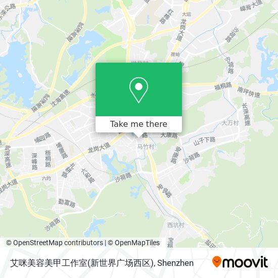 艾咪美容美甲工作室(新世界广场西区) map