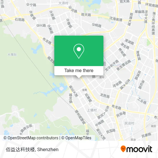 佰益达科技楼 map