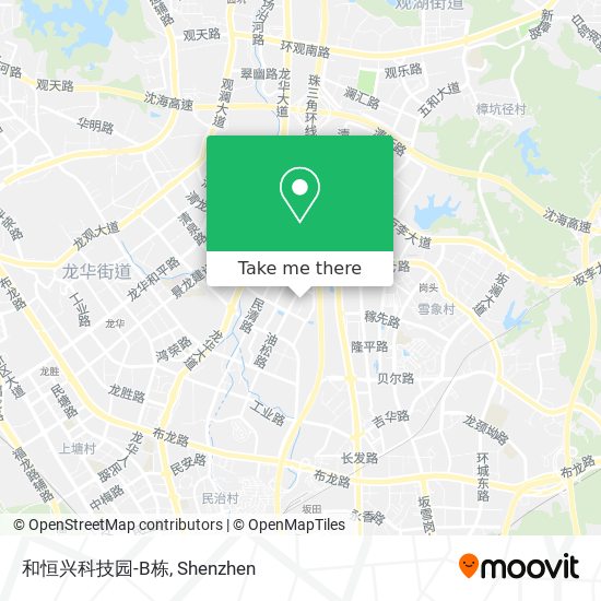 和恒兴科技园-B栋 map