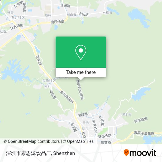 深圳市康思源饮品厂 map