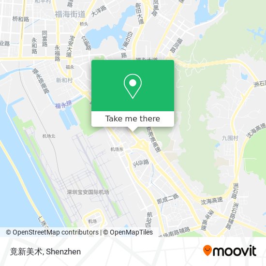 竟新美术 map