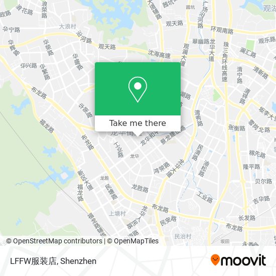 LFFW服装店 map