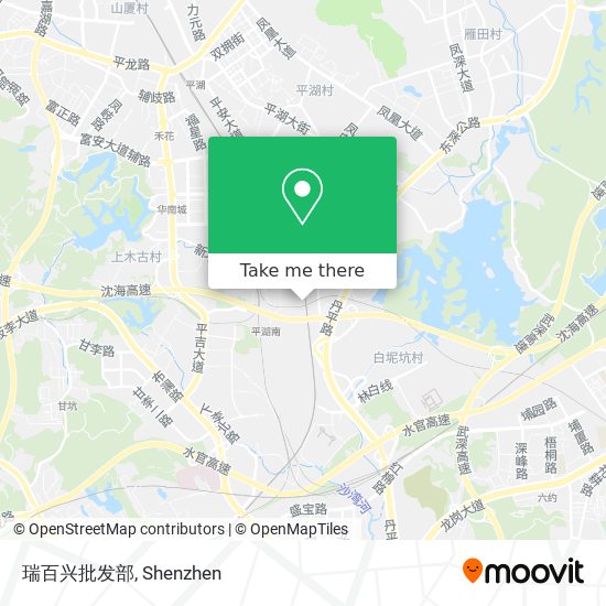 瑞百兴批发部 map