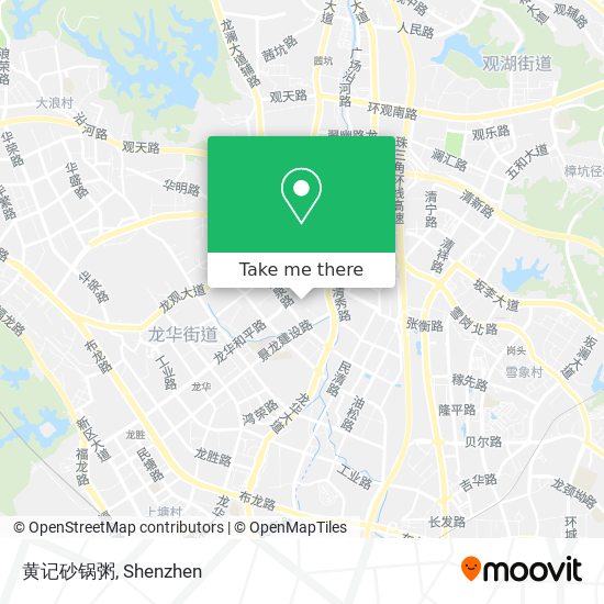 黄记砂锅粥 map