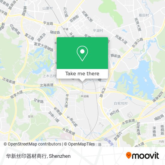 华新丝印器材商行 map