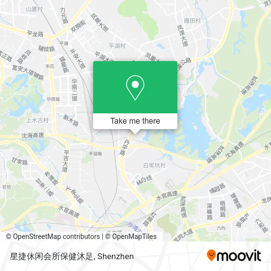 星捷休闲会所保健沐足 map
