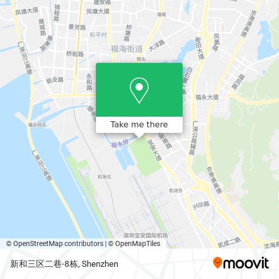 新和三区二巷-8栋 map