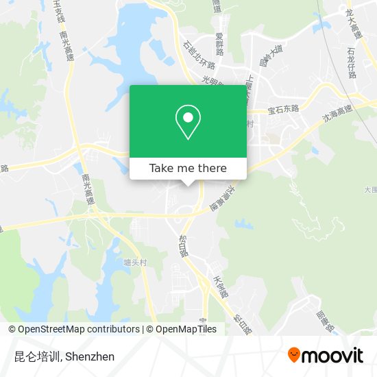 昆仑培训 map