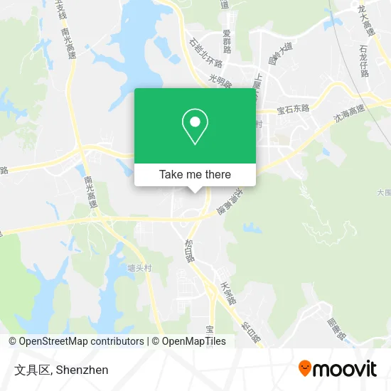 文具区 map