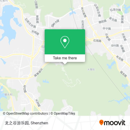 龙之谷游乐园 map