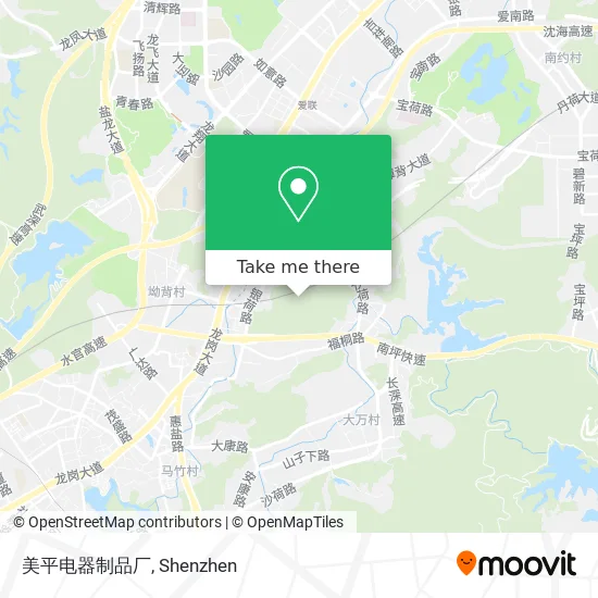 美平电器制品厂 map