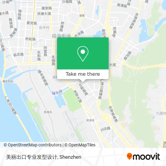 美丽出口专业发型设计 map