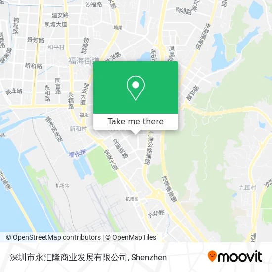 深圳市永汇隆商业发展有限公司 map