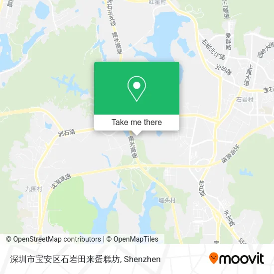深圳市宝安区石岩田来蛋糕坊 map