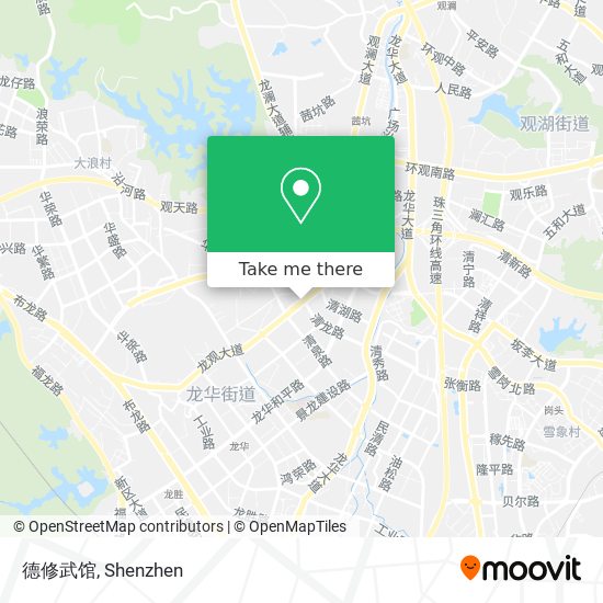 德修武馆 map