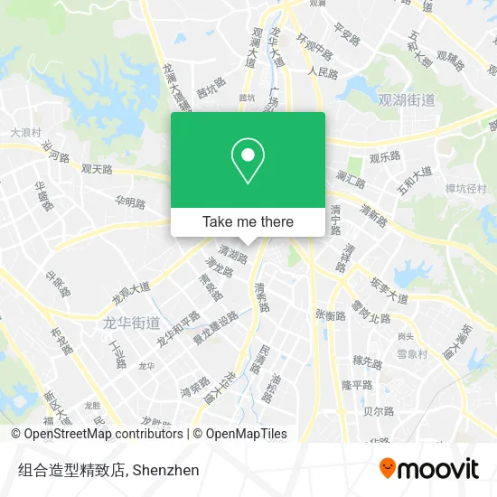 组合造型精致店 map