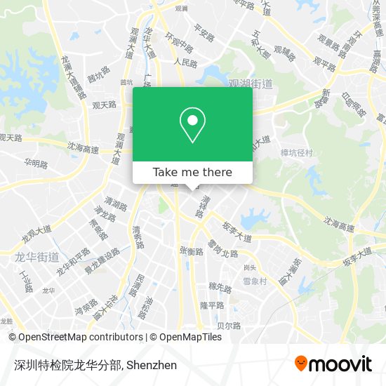 深圳特检院龙华分部 map