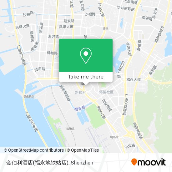 金伯利酒店(福永地铁站店) map