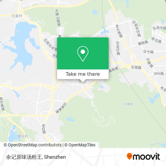 余记原味汤粉王 map