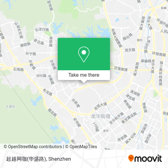 超越网咖(华盛路) map