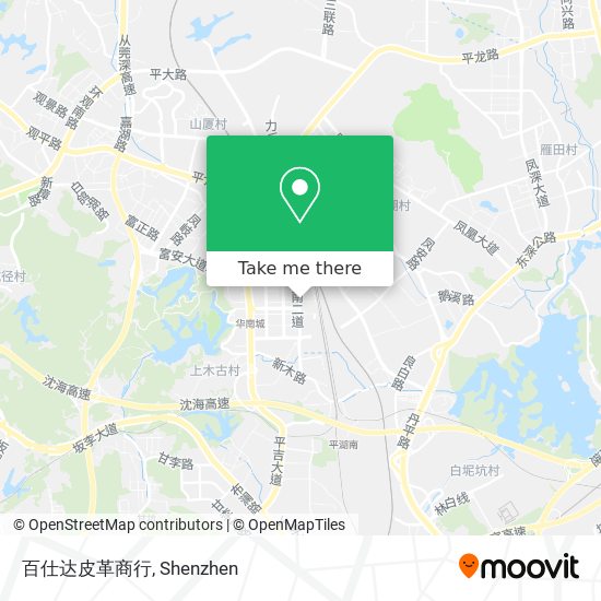 百仕达皮革商行 map