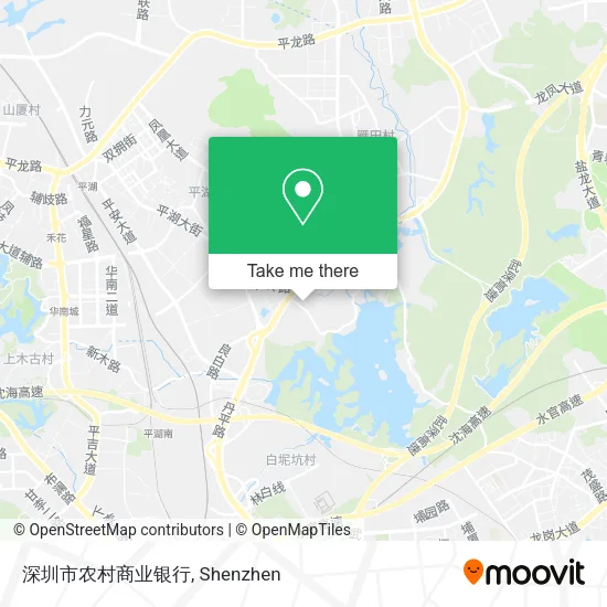 深圳市农村商业银行 map