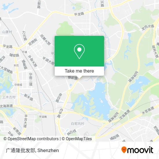 广通隆批发部 map