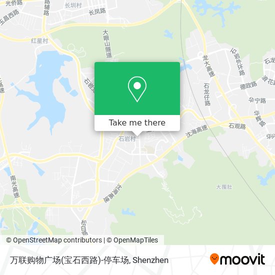 万联购物广场(宝石西路)-停车场 map