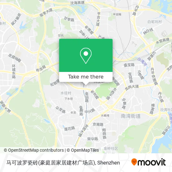 马可波罗瓷砖(豪庭居家居建材广场店) map