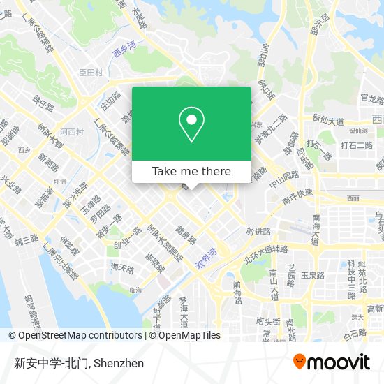 新安中学-北门 map