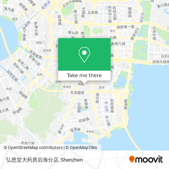 弘恩堂大药房后海分店 map