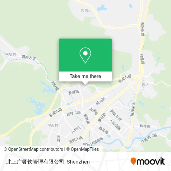 北上广餐饮管理有限公司 map