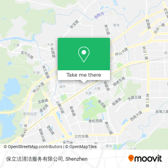 保立洁清洁服务有限公司 map