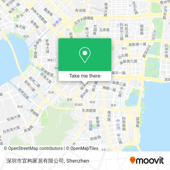 深圳市宜构家居有限公司 map