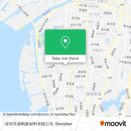 深圳市鼎构新材料有限公司 map