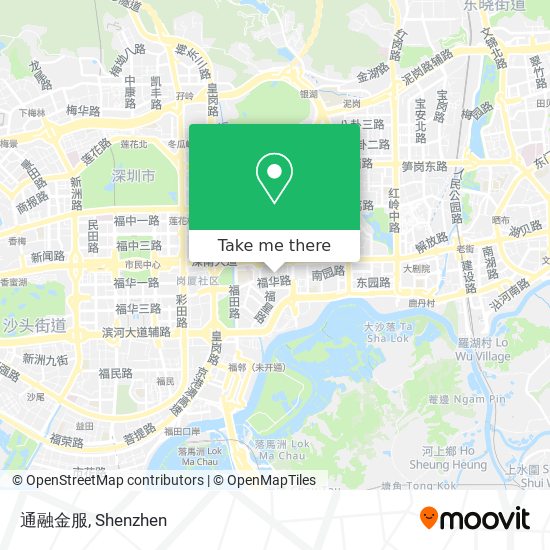 通融金服 map