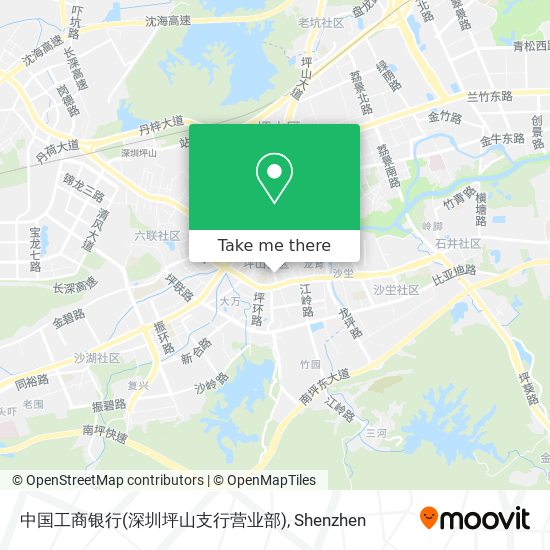 中国工商银行(深圳坪山支行营业部) map