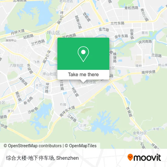 综合大楼-地下停车场 map
