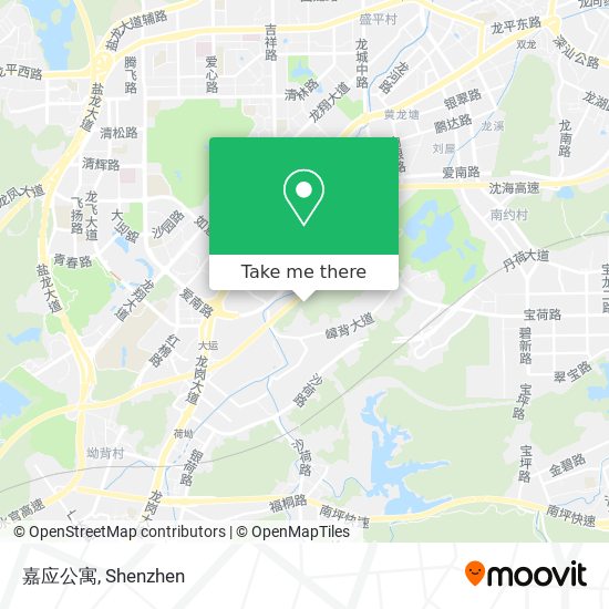 嘉应公寓 map
