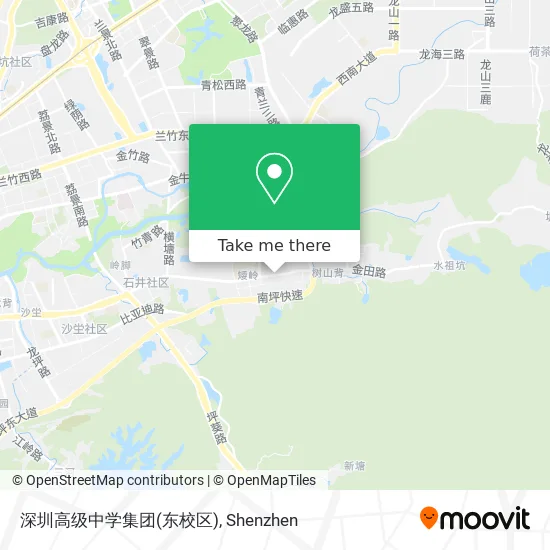 深圳高级中学集团(东校区) map