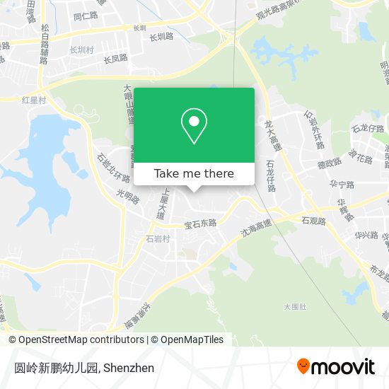 圆岭新鹏幼儿园 map