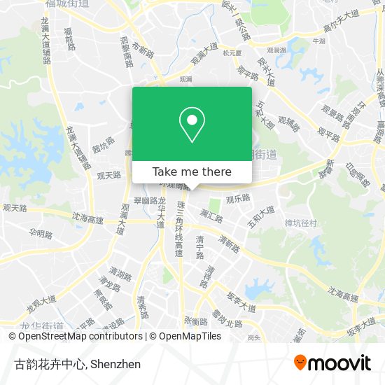 古韵花卉中心 map