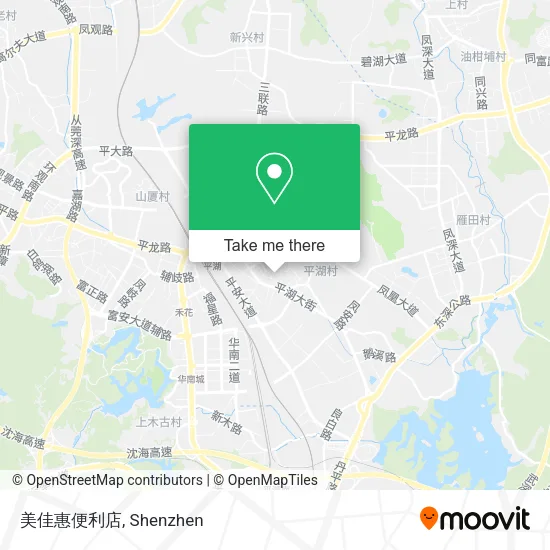 美佳惠便利店 map
