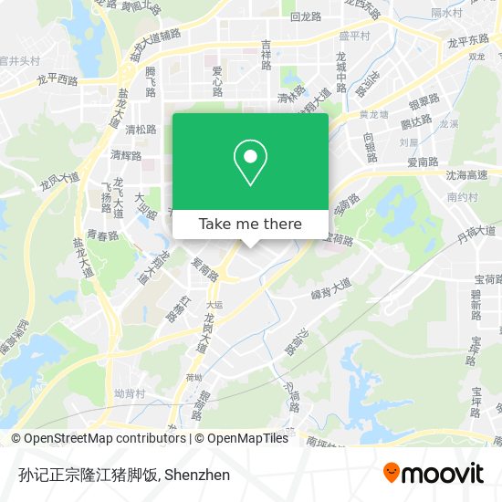 孙记正宗隆江猪脚饭 map