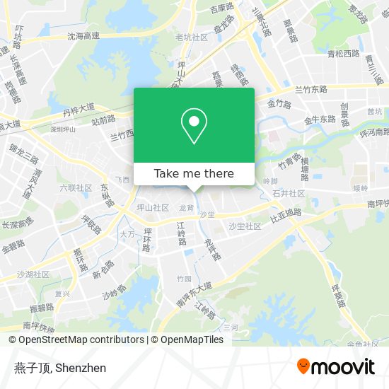 燕子顶 map