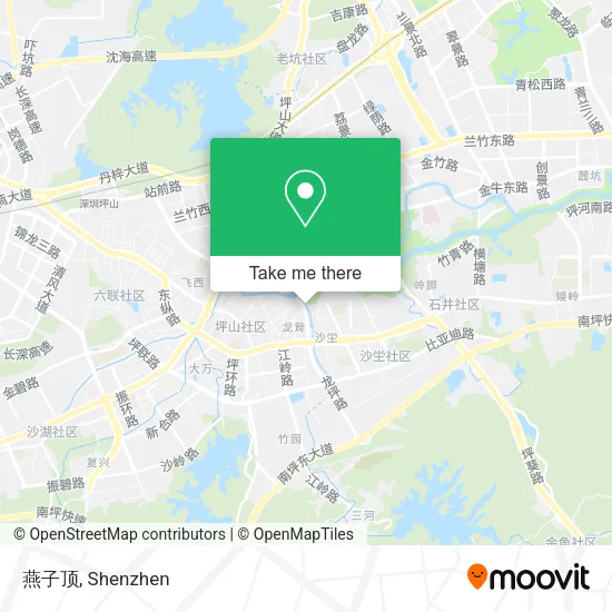 燕子顶 map