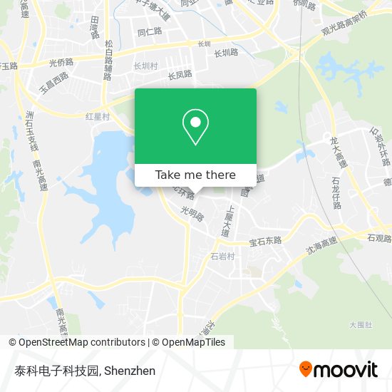 泰科电子科技园 map
