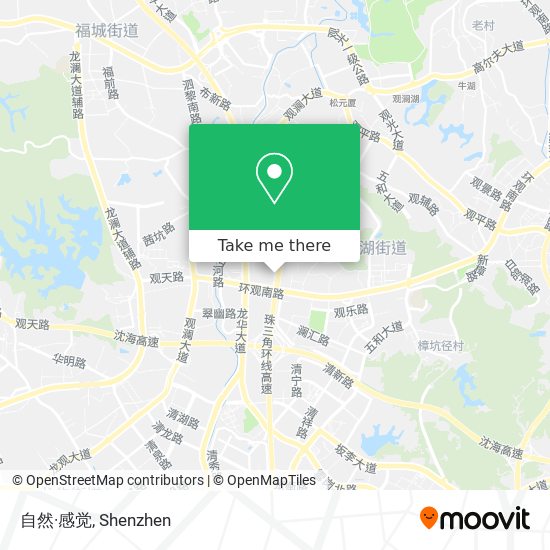 自然·感觉 map